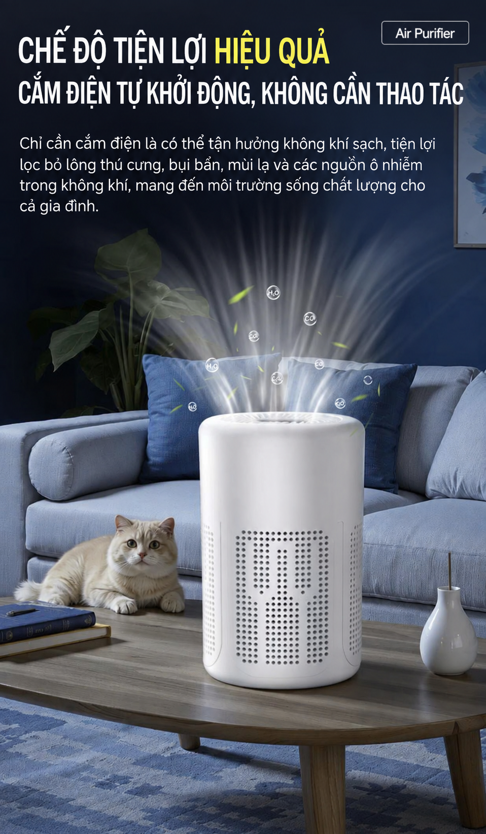 Sử dụng tiện lợi trong nhà